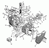 Toro 74140 (724-Z) - 724-Z Tractor, 1993 (39000001-39999999) Ersatzteile ENGINE CYLINDER BLOCK P224 G SPEC. E