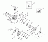 Toro 74140 (724-Z) - 724-Z Tractor, 1993 (39000001-39999999) Ersatzteile HYDROSTATIC TRANSMISSION