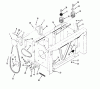 Toro 74140 (724-Z) - 724-Z Tractor, 1993 (39000001-39999999) Ersatzteile TRANSMISSION DRIVE FRAME