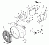 Toro 74140 (724-Z) - 724-Z Tractor, 1994 (49000001-49999999) Ersatzteile BLOWER HOUSING ASSEMBLY