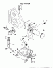 Toro 74140 (724-Z) - 724-Z Tractor, 1994 (49000001-49999999) Ersatzteile OIL SYSTEM