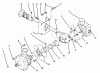 Toro 74140 (724-Z) - 724-Z Tractor, 1994 (49000001-49999999) Ersatzteile TRANSMISSION DRIVE