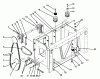 Toro 74140 (724-Z) - 724-Z Tractor, 1994 (49000001-49999999) Ersatzteile TRANSMISSION DRIVE FRAME