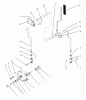 Toro 74140 (724-Z) - 724-Z Tractor, 1995 (590001-599999) Ersatzteile PARKING BRAKE
