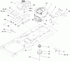 Toro 74327 (Z420) - TimeCutter Z420 Riding Mower, 2006 (260020000-260999999) Ersatzteile ENGINE ASSEMBLY
