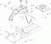 Toro 74330 (Z420) - TimeCutter Z420 Riding Mower, 2005 (250000001-250999999) Ersatzteile STYLING ASSEMBLY