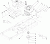 Toro 74352 (Z480) - TimeCutter Z480 Riding Mower, 2005 (250000001-250999999) Ersatzteile ENGINE ASSEMBLY