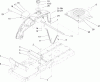 Toro 74352 (Z480) - TimeCutter Z480 Riding Mower, 2005 (250000001-250999999) Ersatzteile STYLING ASSEMBLY