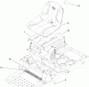Toro 74360 (Z4200) - TimeCutter Z4200 Riding Mower, 2007 (270000001-270999999) Ersatzteile SEAT ASSEMBLY