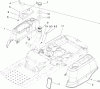 Toro 74360 (Z4200) - TimeCutter Z4200 Riding Mower, 2008 (280000001-280999999) Ersatzteile STYLING AND FUEL SYSTEM ASSEMBLY
