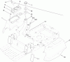 Toro 74360 (Z4200) - TimeCutter Z4200 Riding Mower, 2009 (290000001-290001198) Ersatzteile STYLING AND FUEL SYSTEM ASSEMBLY
