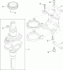 Toro 74360 (Z4200) - TimeCutter Z4200 Riding Mower, 2009 (290001199-290999999) Ersatzteile CRANKSHAFT ASSEMBLY KOHLER SV590-0212