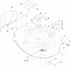Toro 74360 (Z4200) - TimeCutter Z4200 Riding Mower, 2010 (310000001-310999999) Ersatzteile 42 INCH DECK ASSEMBLY