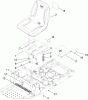 Toro 74363 (Z4200) - TimeCutter Z4220 Riding Mower, 2009 (290000505-290999999) Ersatzteile SEAT ASSEMBLY
