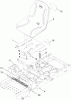 Toro 74366 (Z4235) - TimeCutter Z4235 Riding Mower, 2010 (310000001-310999999) Ersatzteile SEAT ASSEMBLY