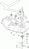 Toro 74370 (Z5000) - TimeCutter Z5000 Riding Mower, 2007 (270000001-270999999) Ersatzteile 50IN DECK SPINDLE AND BELT DRIVE ASSEMBLY