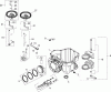 Toro 74370 (Z5000) - TimeCutter Z5000 Riding Mower, 2007 (270000001-270999999) Ersatzteile CRANKCASE ASSEMBLY KOHLER SV610-0020