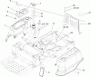Toro 74370 (Z5000) - TimeCutter Z5000 Riding Mower, 2007 (270000001-270999999) Ersatzteile STYLING AND FUEL SYSTEM ASSEMBLY