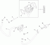 Toro 74373 (Z5030) - TimeCutter Z5030 Riding Mower, 2009 (290004013-290999999) Ersatzteile FUEL SYSTEM ASSEMBLY KOHLER SV720-0039