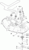 Toro 74374 (Z5040) - TimeCutter Z5040 Riding Mower, 2007 (270000001-270999999) Ersatzteile 50IN DECK SPINDLE AND BELT DRIVE ASSEMBLY