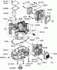 Toro 74374 (Z5040) - TimeCutter Z5040 Riding Mower, 2007 (270000001-270999999) Ersatzteile CYLINDER AND CRANKCASE ASSEMBLY KAWASAKI FH641V-AS31