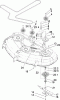 Toro 74374 (Z5040) - TimeCutter Z5040 Riding Mower, 2008 (280000001-280999999) Ersatzteile 50 INCH DECK SPINDLE AND BELT DRIVE ASSEMBLY