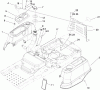 Toro 74374 (Z5040) - TimeCutter Z5040 Riding Mower, 2008 (280000001-280999999) Ersatzteile STYLING AND FUEL SYSTEM ASSEMBLY