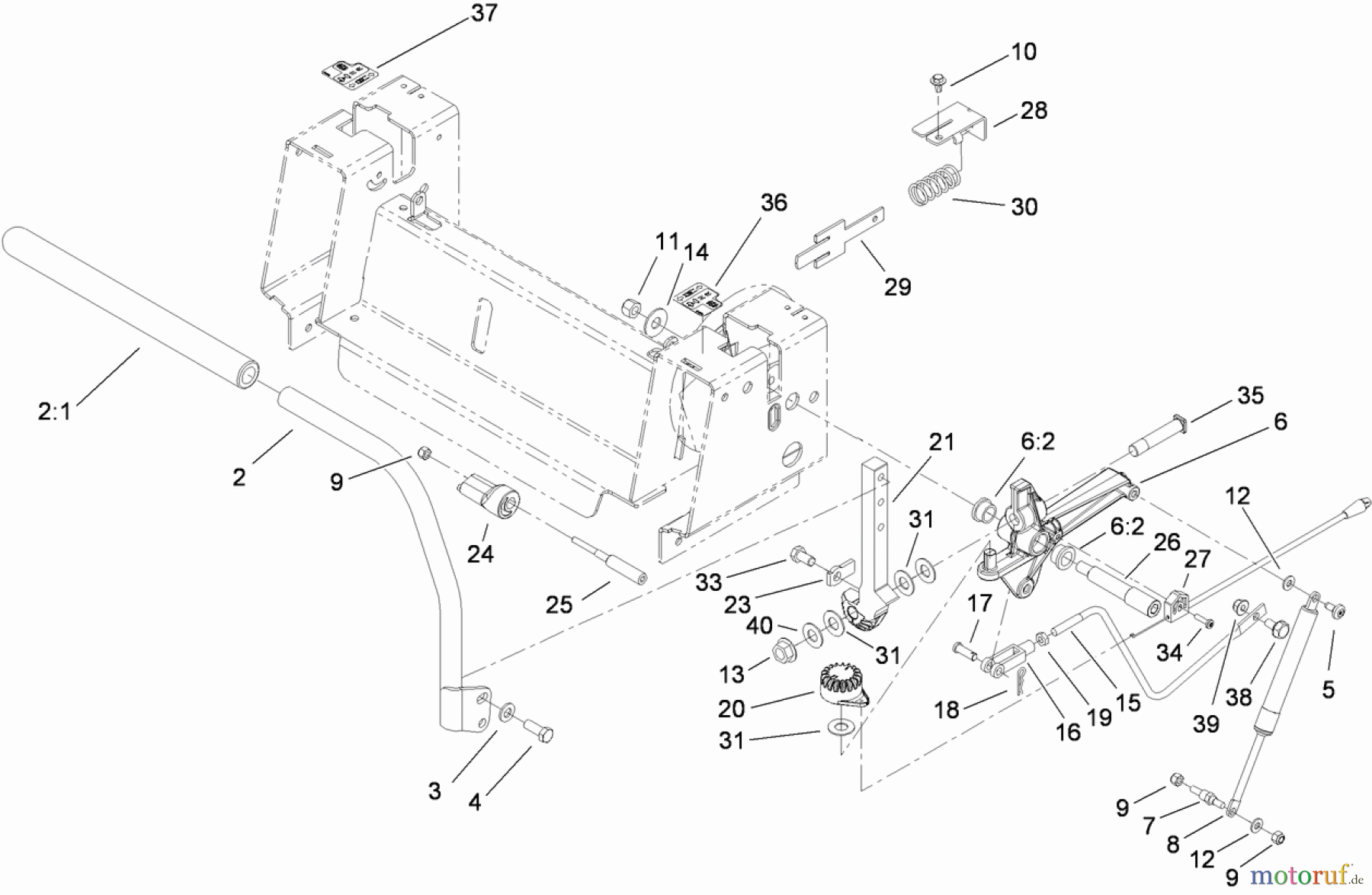  Toro Neu Mowers, Zero-Turn 74375 (Z5060) - Toro TimeCutter Z5060 Riding Mower, 2009 (290000001-290000199) CONTROL ASSEMBLY