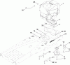 Toro 74375 (Z5060) - TimeCutter Z5060 Riding Mower, 2009 (290000001-290000199) Ersatzteile ENGINE AND CLUTCH ASSEMBLY