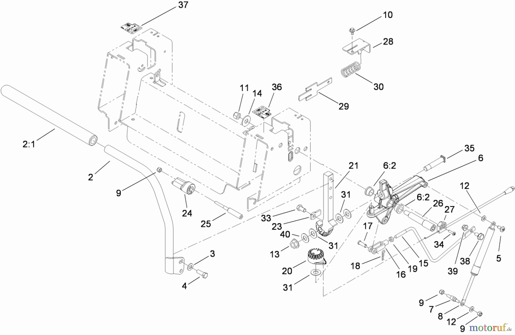  Toro Neu Mowers, Zero-Turn 74375 (Z5060) - Toro TimeCutter Z5060 Riding Mower, 2009 (290000200-290999999) CONTROL ASSEMBLY