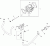 Toro 74375 (Z5060) - TimeCutter Z5060 Riding Mower, 2009 (290000200-290999999) Ersatzteile FUEL SYSTEM ASSEMBLY KOHLER SV730-0029