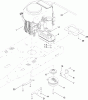 Toro 74376 (Z5035) - TimeCutter Z5035 Riding Mower, 2010 (310000001-310999999) Ersatzteile ENGINE AND CLUTCH ASSEMBLY