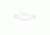Toro 74380 (Z4200) - TimeCutter Z4200 Riding Mower, 2008 (280000001-280999999) Ersatzteile EXHAUST ASSEMBLY KOHLER SV590-0023