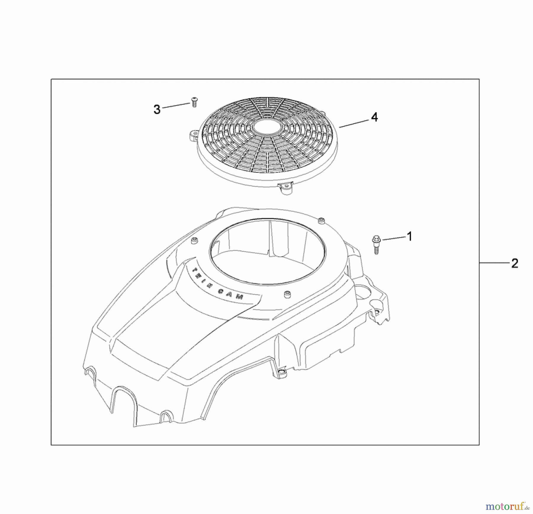 Toro Neu Mowers, Zero-Turn 74380 (Z4200) - Toro TimeCutter Z4200 Riding Mower, 2009 (290000001-290000325) BLOWER HOUSING ASSEMBLY KOHLER SV590-0213