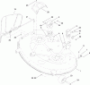 Toro 74380 (Z4200) - TimeCutter Z4200 Riding Mower, 2010 (310000001-310999999) Ersatzteile 42 INCH DECK ASSEMBLY