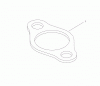Toro 74381 (Z4202) - TimeCutter Z4202 Riding Mower, 2008 (280000001-280999999) Ersatzteile EXHAUST ASSEMBLY KOHLER SV710-0027