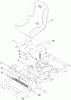 Toro 74381 (Z4202) - TimeCutter Z4202 Riding Mower, 2010 (310000001-310999999) Ersatzteile SEAT ASSEMBLY