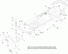 Toro 74386 (ZS 4200) - TimeCutter ZS 4200 Riding Mower, 2011 (311000001-311999999) Ersatzteile FRAME, FRONT AXLE AND CASTER WHEEL ASSEMBLY