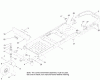 Toro 74386 (ZS 4200) - TimeCutter ZS 4200 Riding Mower, 2012 (SN 312000001-312999999) Ersatzteile FRAME, FRONT AXLE AND CASTER WHEEL ASSEMBLY