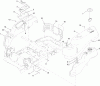 Toro 74388 (ZS 3200S) - TimeCutter ZS 3200S Riding Mower, 2012 (SN 312000001-312999999) Ersatzteile BODY STYLING AND FUEL POD ASSEMBLY