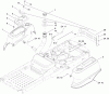Toro 74398 (Z5035) - TimeCutter Z5035 Riding Mower, 2010 (310000001-310999999) Ersatzteile FUEL DELIVERY AND BODY STYLING ASSEMBLY