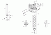 Toro 74399 (Z5020) - TimeCutter Z5020 Riding Mower, 2007 (270000001-270999999) Ersatzteile CRANKSCASE ASSEMBLY KOHLER SV720-0030