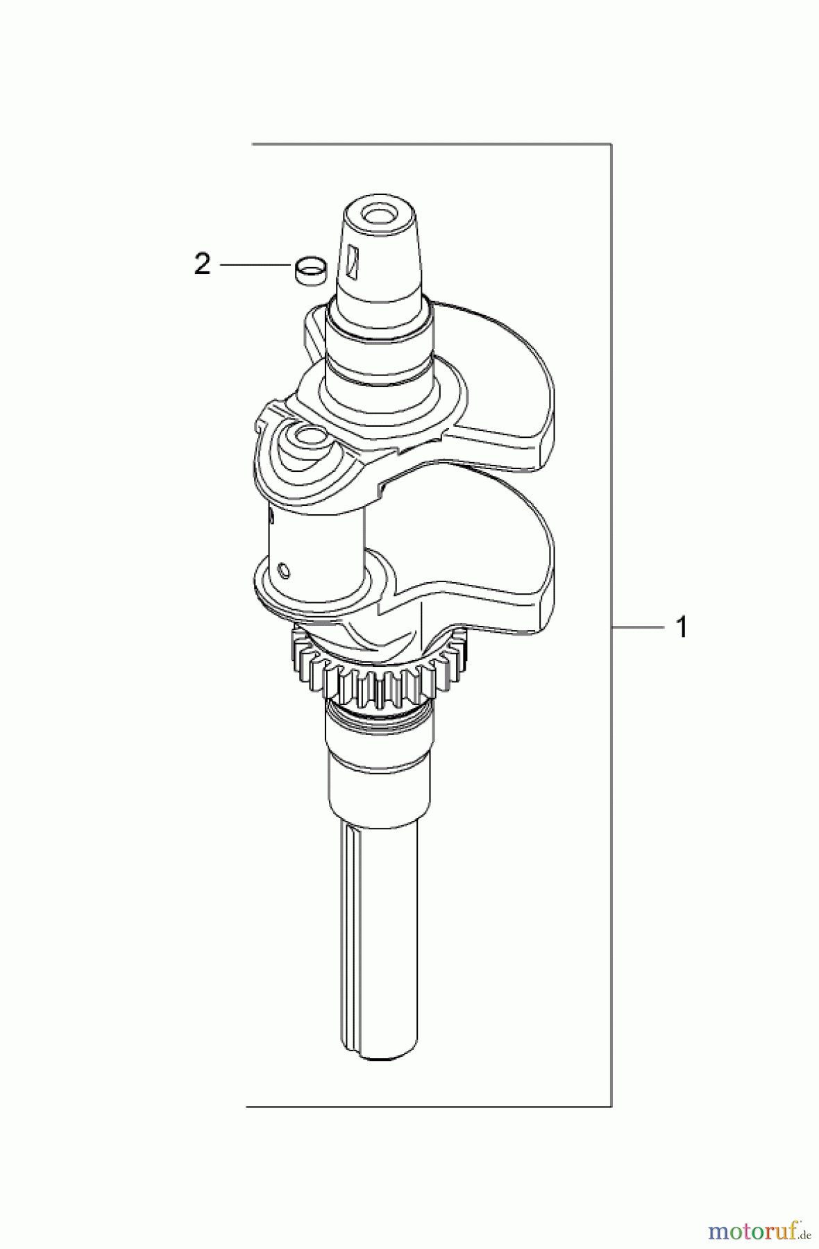  Toro Neu Mowers, Zero-Turn 74399 (Z5020) - Toro TimeCutter Z5020 Riding Mower, 2007 (270000001-270999999) CRANKSHAFT ASSEMBLY KOHLER SV720-0030