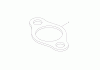 Toro 74399 (Z5020) - TimeCutter Z5020 Riding Mower, 2007 (270000001-270999999) Ersatzteile EXHAUST ASSEMBLY KOHLER SV720-0032