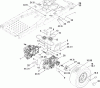 Toro 74399 (Z5020) - TimeCutter Z5020 Riding Mower, 2009 (290000001-290000439) Ersatzteile HYDRO DRIVE ASSEMBLY