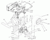 Toro 74401 (17-44ZX) - 17-44ZX TimeCutter ZX Riding Mower, 2003 (230000001-230999999) Ersatzteile HYDRO AND BELT DRIVE ASSEMBLY