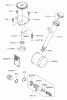Toro 74401 (17-44ZX) - 17-44ZX TimeCutter ZX Riding Mower, 2003 (230000001-230999999) Ersatzteile LUBRICATION EQUIPMENT ASSEMBLY KAWASAKI FH500V-BS36