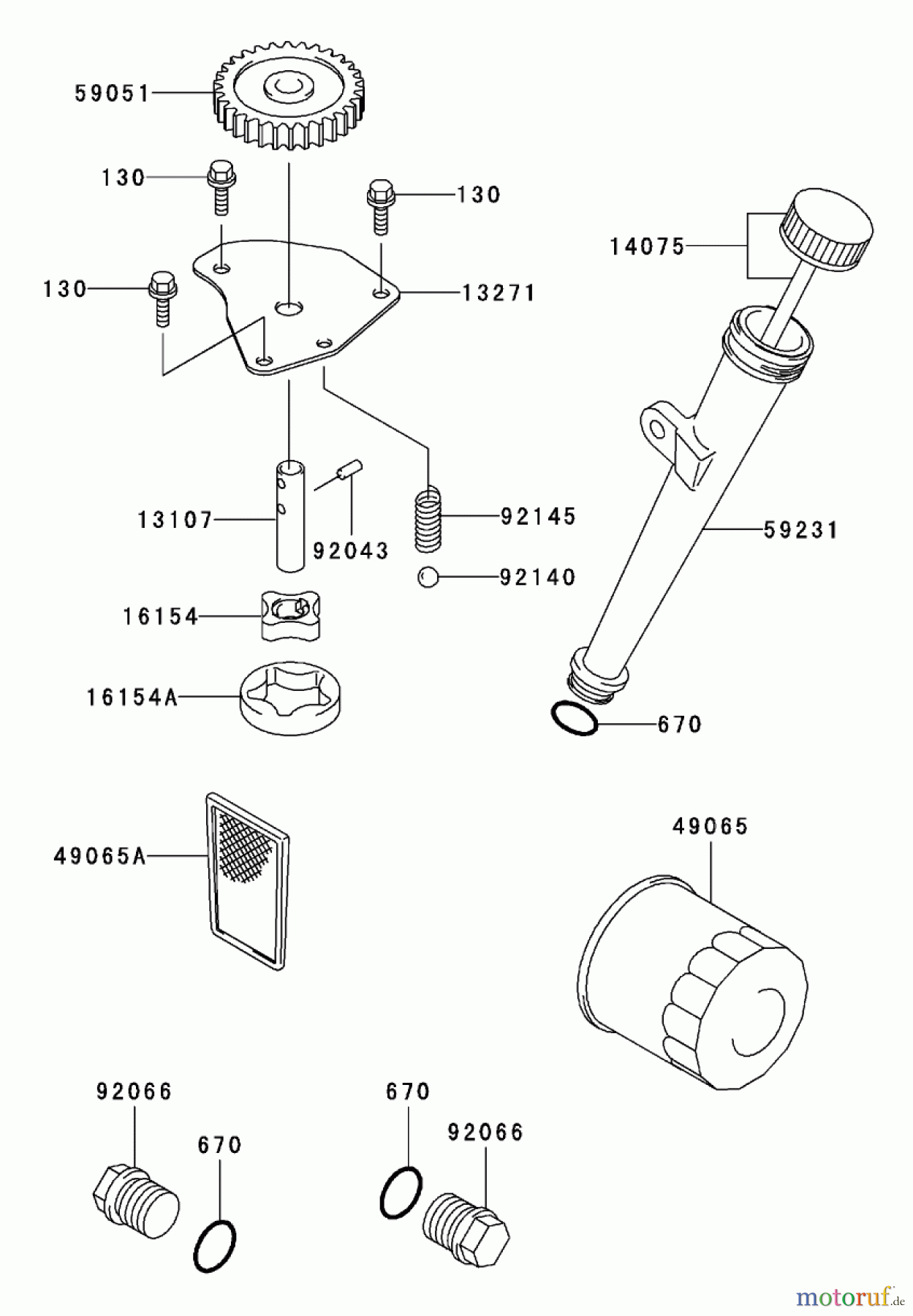 Toro Neu Mowers, Zero-Turn 74401 (Z17-44) - Toro Z17-44 TimeCutter Z Riding Mower, 2002 (220000001-220999999) LUBRICATION EQUIPMENT ASSEMBLY KAWASAKI FH500V-AS36