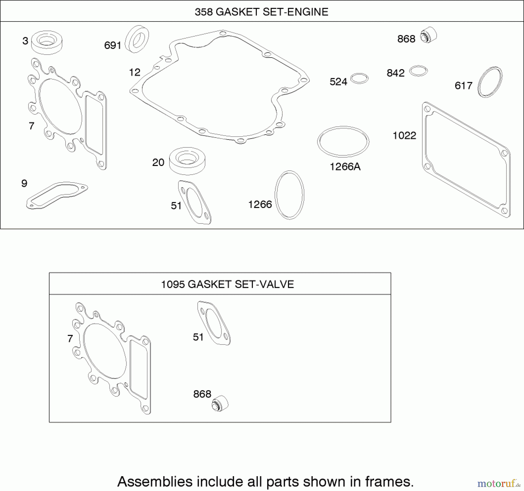 Toro Neu Mowers, Zero-Turn 74402 (14-38Z) - Toro 14-38Z TimeCutter Z Riding Mower, 2004 (240000001-240999999) GASKET ASSEMBLY BRIGGS AND STRATTON 280H07-0166-E1