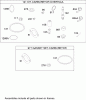 Toro 74402 (Z380) - TimeCutter Z380 Riding Mower, 2005 (250000001-250999999) Ersatzteile CARBURETOR OVERHAUL KIT ASSEMBLY BRIGGS AND STRATTON 280H07-0166-E1
